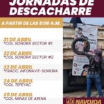 Refuerza Navojoa acciones preventivas: Lanzan Jornadas de Descacharre para erradicar al mosquito del dengue