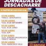 Jornadas de Descacharre en Navojoa