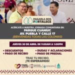 Realizará 30 Ayuntamiento Jornada “Pagarla Nos Fortalece” en colonia Federal