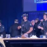 Evacúan a Trump y vicepresidente de cena de corresponsales tras disparos