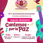 Voces guaymenses se unen hoy en la segunda eliminatoria de “Cantemos por la paz”