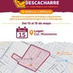 Llevarán Jornada de Descacharre a la colonia Misioneros en Guaymas este viernes