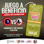 Invitan a juego de exhibición con causa en apoyo a campaña “Lata que Late por el DIF”