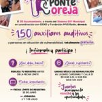 Anuncian jornada auditiva “Ponte Oreja” para beneficiar a personas con discapacidad auditiva