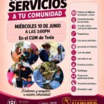 Anuncian jornada comunitaria gratuita en Tesia; ofrecerán consultas médicas, medicamentos y asesorías