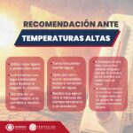 Llama Protección Civil y Bomberos de Navojoa a extremar precauciones ante altas temperaturas