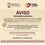 Salud Pública Municipal de San Luis Río Colorado cambiará de sede para fortalecer la atención a la ciudadanía