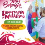 Anuncian Demostración de Muralismo en San Carlos dentro del XXIII Festival Mar Bermejo 2026