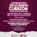Anuncia el 30 Ayuntamiento de San Luis Río Colorado el campamento veraniego «Educando con el Corazón» en el Golfo de Santa Clara