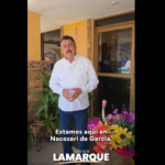 Evoca Javier Lamarque los cimientos de la transformación sonorense durante su visita a Nacozari de García