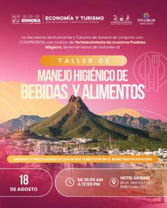 Convocan a restauranteros de San Carlos a taller sobre manejo higiénico de alimentos y bebidas