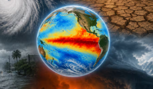 Alerta NOAA que fenómeno de El Niño podría alcanzar nivel histórico con más del 90% de probabilidad hacia finales de año
