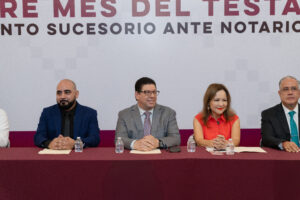 Firman convenio para iniciar campaña de «Septiembre, Mes del Testamento» en Sonora