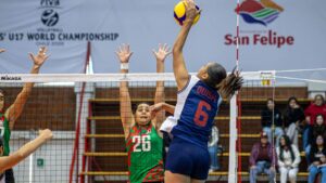 Destaca la sonorense Louanne Negrete en el Campeonato Mundial de Voleibol Femenil U17 en Chile