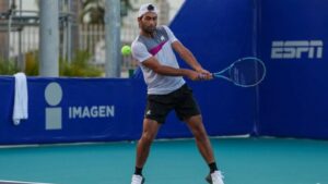 El tenista sonorense Alán Rubio representará a México en serie de Copa Davis frente a Bahamas