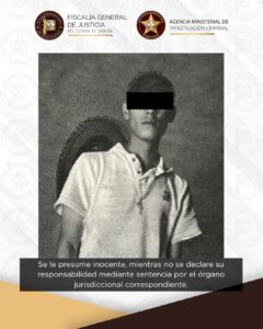 Captura AMIC a presunto homicida en Cajeme; Juez dicta vinculación a proceso y prisión preventiva justificada