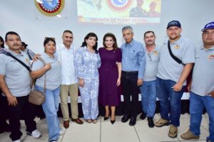 Sostiene Lorenia Valles reunión plenaria con la CTM Sonora; refrendan agenda en favor de los derechos laborales