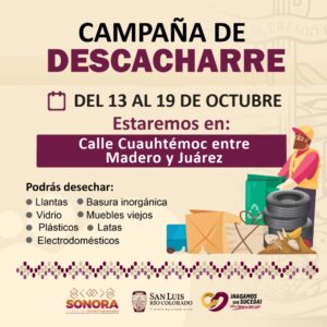 Continúa campaña de descacharre del 30 Ayuntamiento en la colonia Cuauhtémoc
