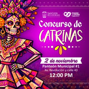 Con Concurso de Catrinas, alcalde Iván Sandoval promueve las tradiciones de «Día de Muertos»